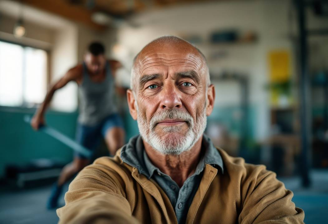 Trainingsübung für Körperharmonie